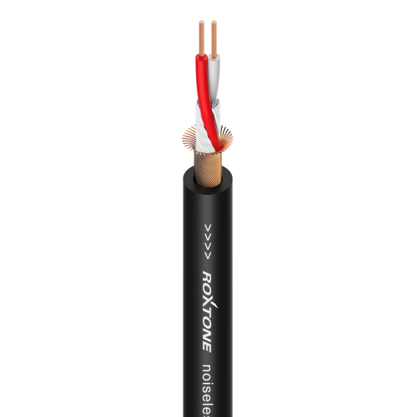 ROXTONE MC002L microphone cable Balanced لفة سلك لاقط من روكس تون بطول 80متر جودة عالية مناسب  لجميع الأستخدامات لنقل اشارة الصوت 